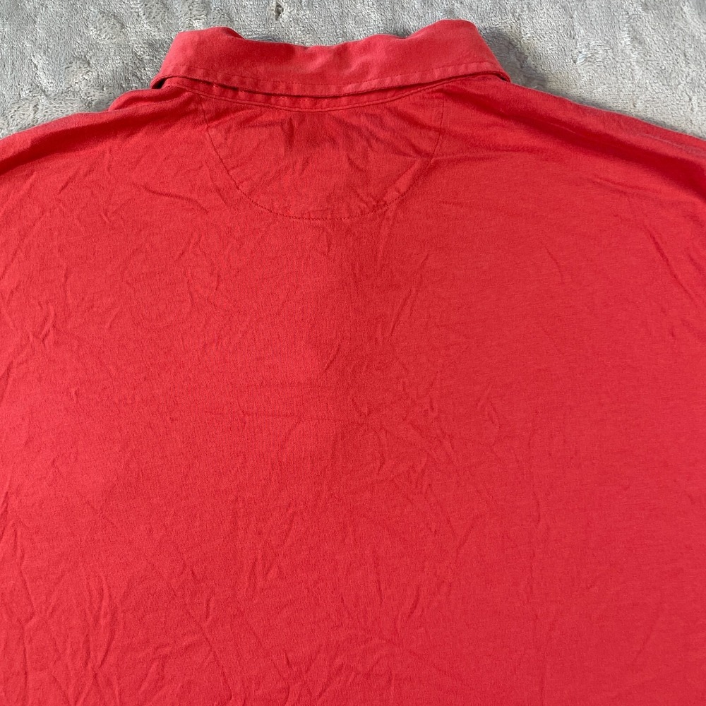 Polo Ralph Lauren Shirt Men 2XB Red Classic Fit Preppy Casual Lightweight Preppy - Picture 9 of 10